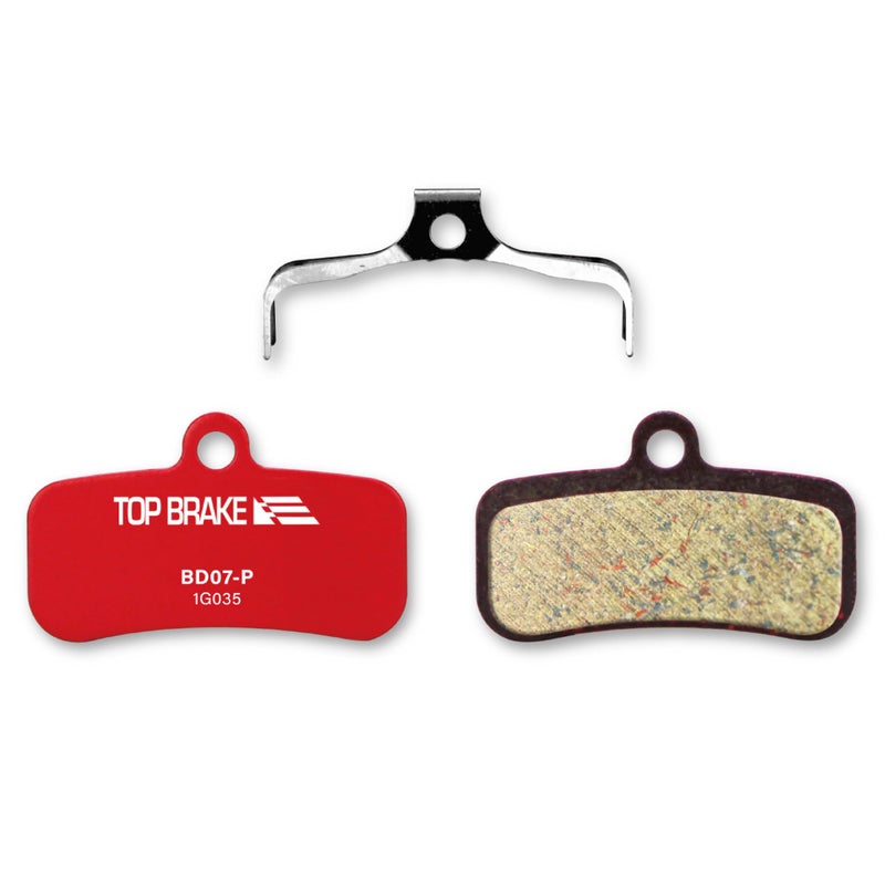 Top Brake وسادات فرامل ديسك للدراجات الهوائية TOP BRAKE لشيمانو سانت BR-M810 زيه M640 M9120، ديور XT BR-M8020، M8120، M6120، BR-MT420، MT510، MT520 تيكترو HD M745 735 725 750 TRP، SL، سلايت T4، G-Spec Quadiem - Image 1